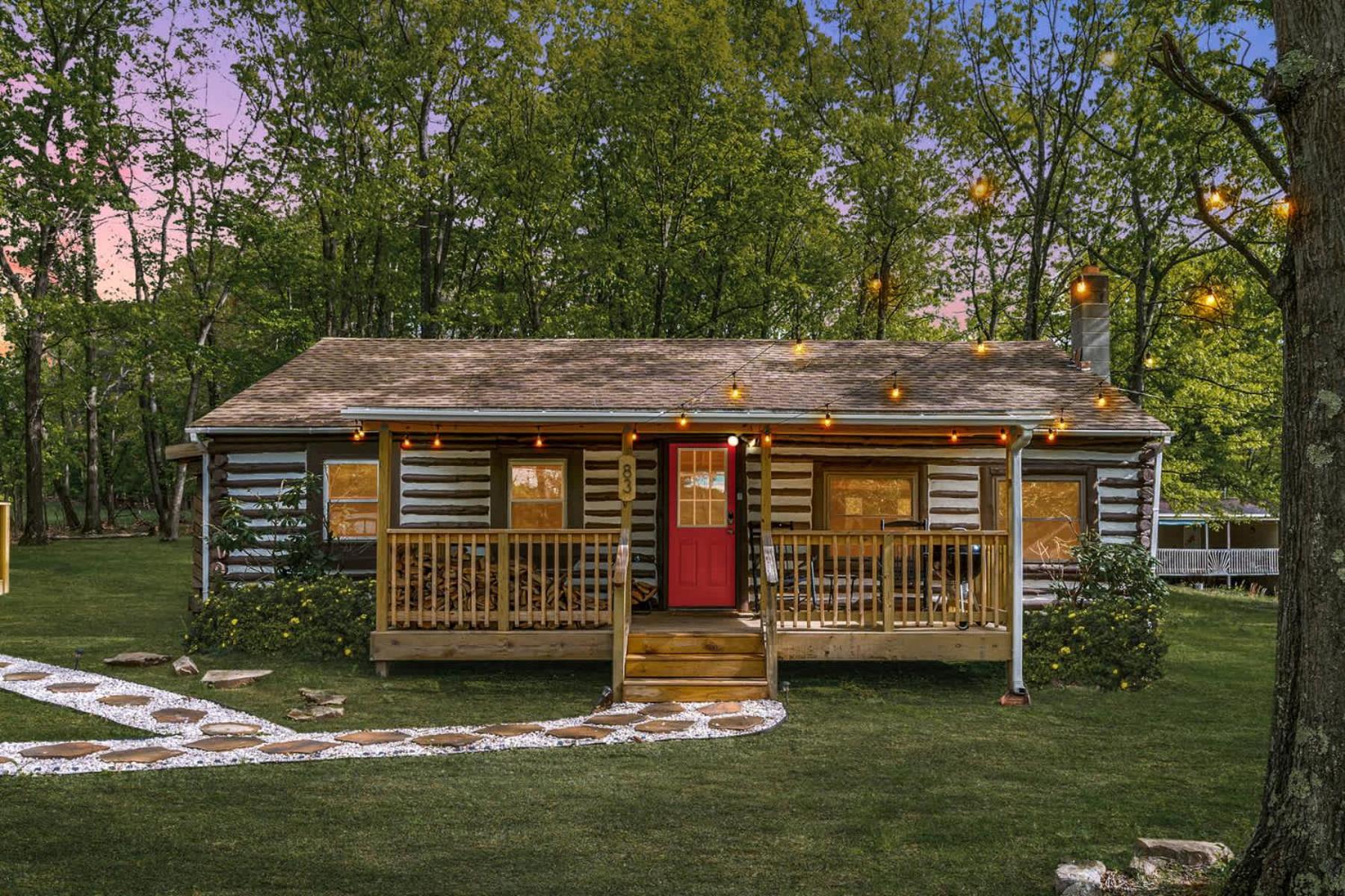 Modernized Log Cabin W Hot Tub Fire Pit & Views Berkeley Springs Kültér fotó
